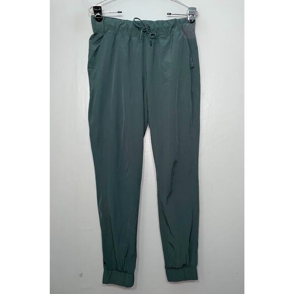 90 Degree Joggers Womens Size Medium Teal Athleisure Pants Athletic Activewear - Picture 1 of 12